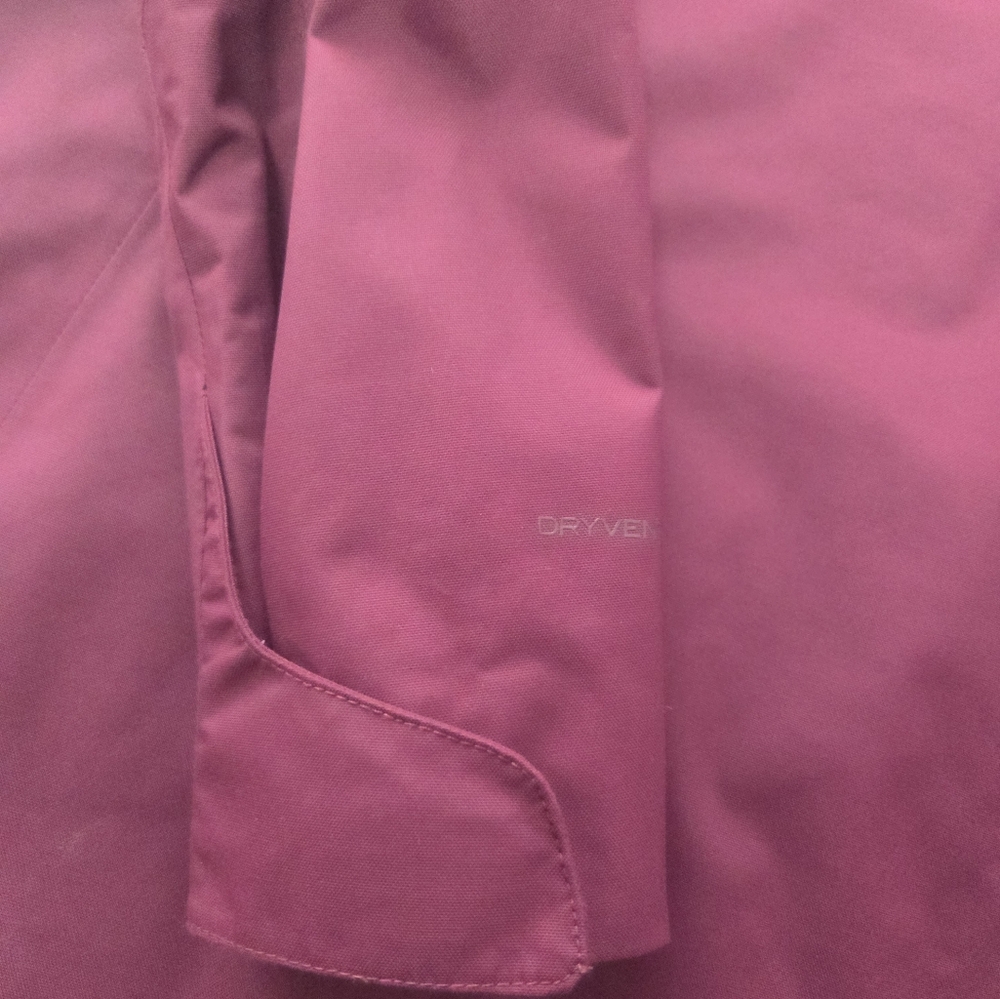 The North Face Burgundy Hooded Jacket - Picture 7 of 16